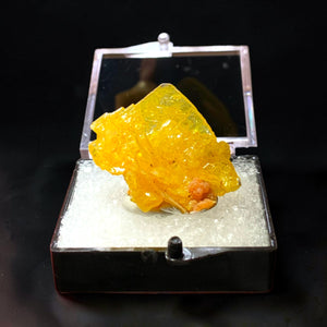 Wulfenite w/ Mimetite, San Francisco Mine, Mexico