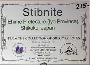Stibnite, Japan