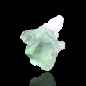 Fluorite w/ Quartz, Zhenjiang, China.