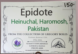 Epidote, Heinuchal, Pakistan