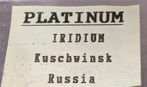 Platinum, Kushvinsky District, Russia