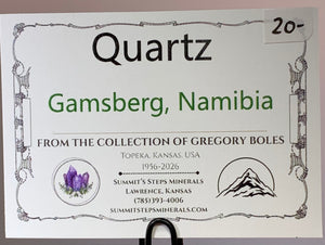 Quartz, Gamsberg, Namibia