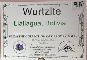 Wurtzite, Bolivia