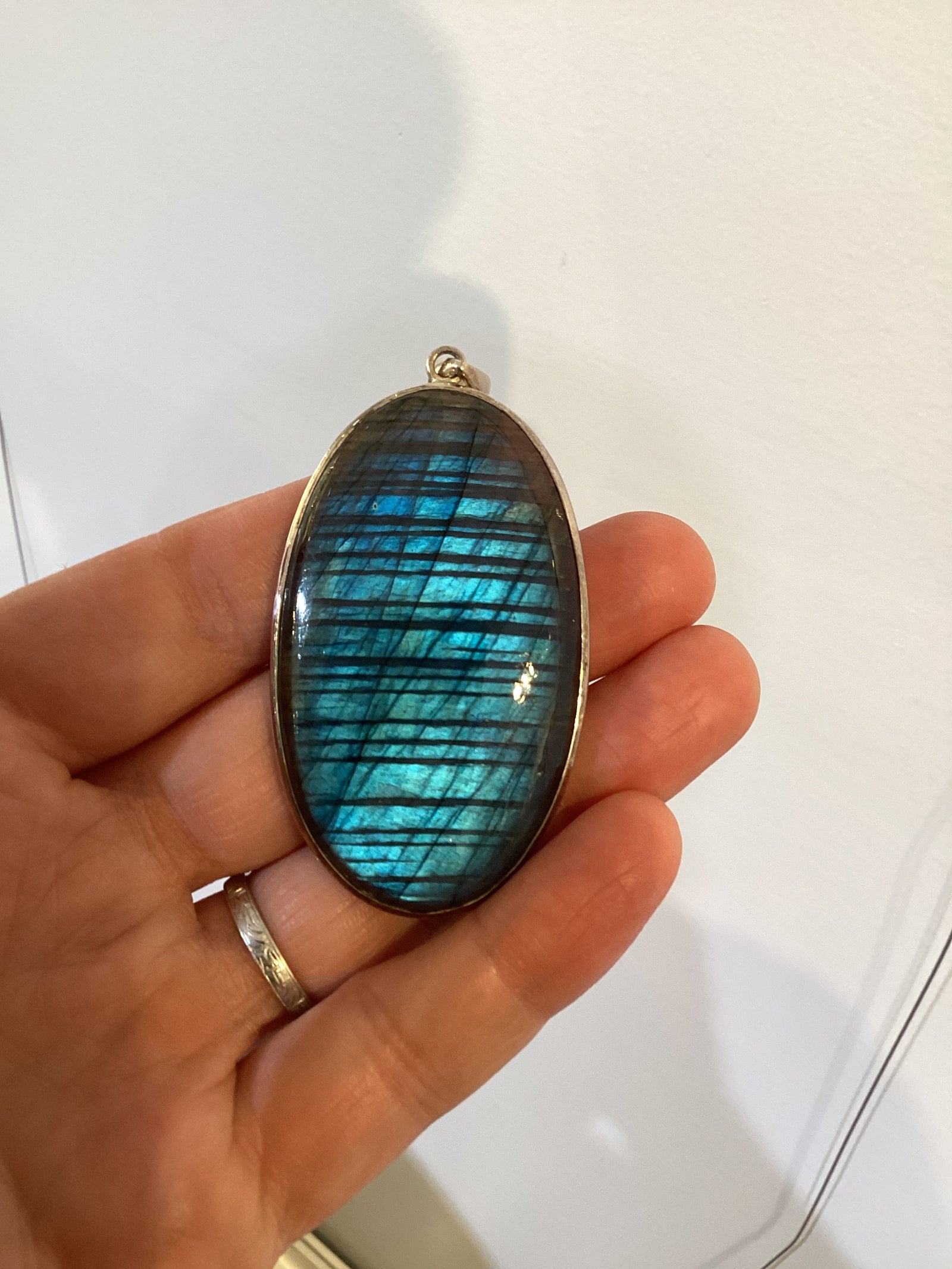 Reserved For Kevin, Labradorite Pendant