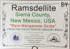 Ramsdellite, New Mexico