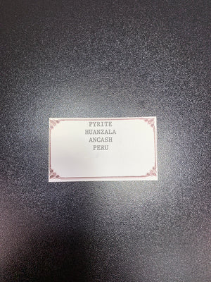 Pyrite, Huanzala Mine, Ancash, Peru.