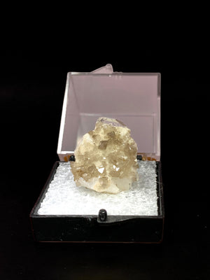 Scheelite on Calite, Yaogangxian Mine, China