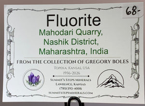 Fluorite, Mahodari Quarry, India