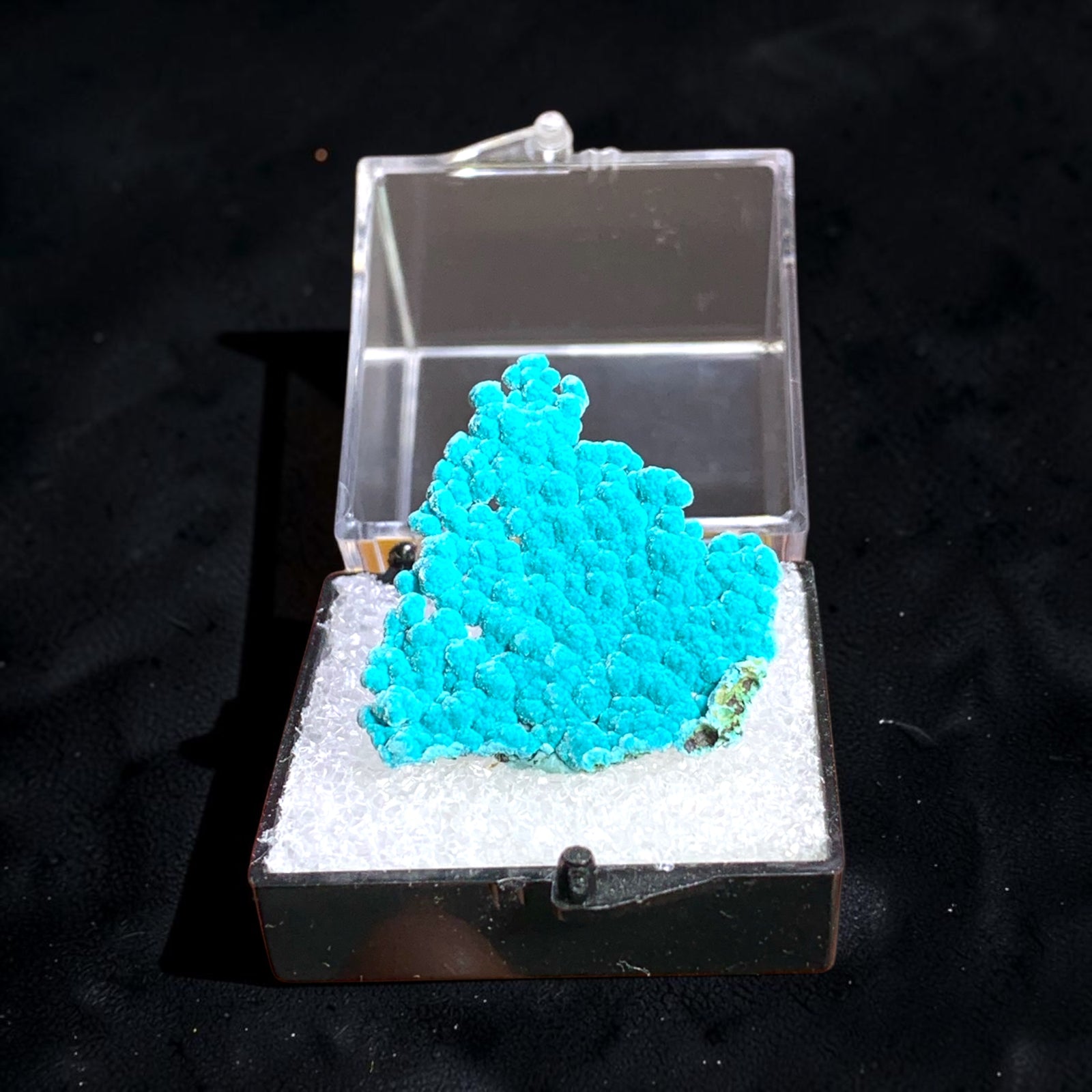 Rosasite, Silver Bill Mine, Arizona