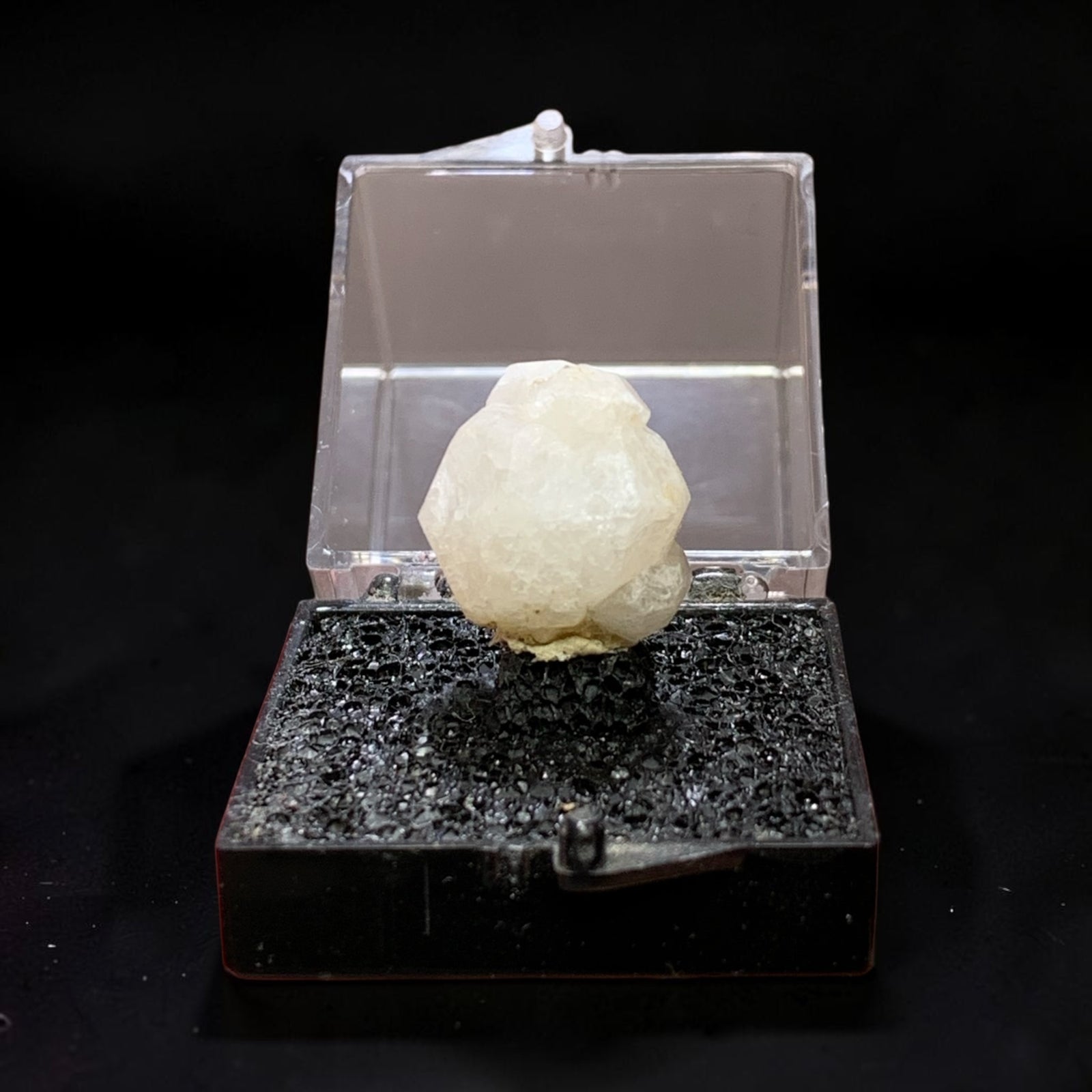 Analcime w/ Polylithionite, Mont Saint Hilaire, Canada
