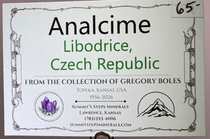Analcime, Czech Republic