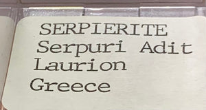 Serpierite, Serpieri Adit, Greece