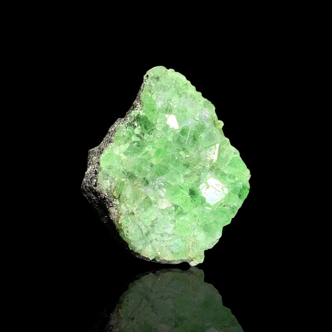 Garnet (var. Tsavorite), Arusha District, Tanzania.