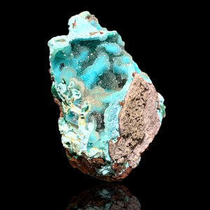 Chrysocolla Pseudomorph, Lualaba, DR Congo
