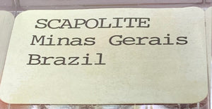 Scapolite, Minas Gerais, Brazil