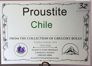 Proustite, Chile