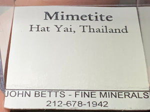 Mimetite, Hat Yai, Thailand