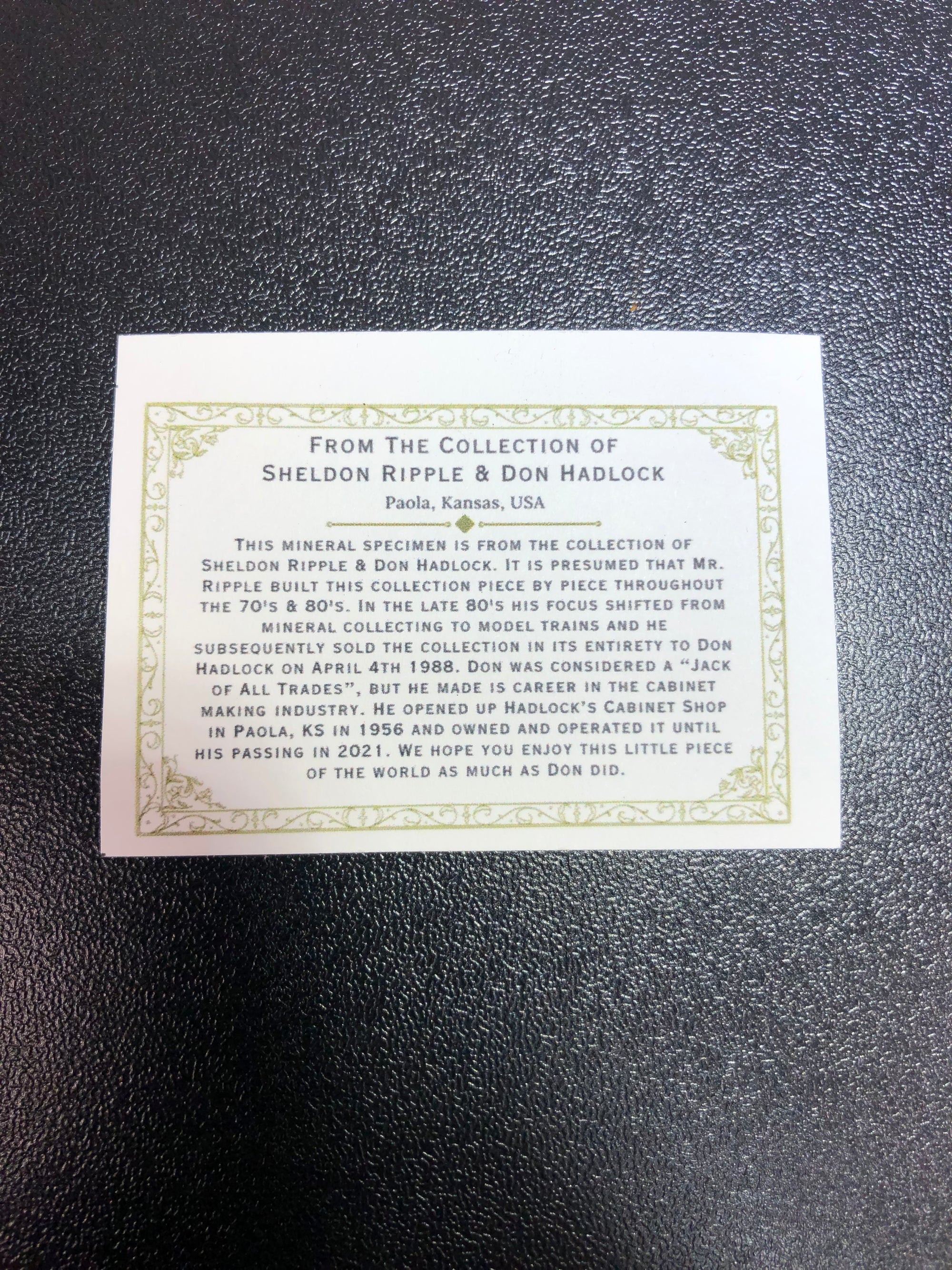 Calcite with Hematite Inclusions, Chihuahua, Mexico.