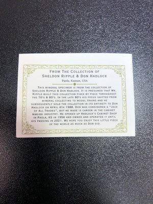 Calcite with Hematite Inclusions, Chihuahua, Mexico.