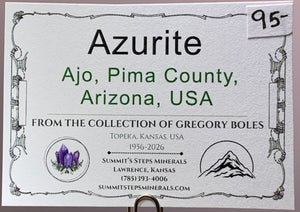 Azurite, Ajo, Arizona, USA