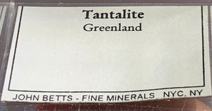Tantalite, Greenland
