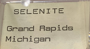 Selenite, Grand Rapids, Michigan