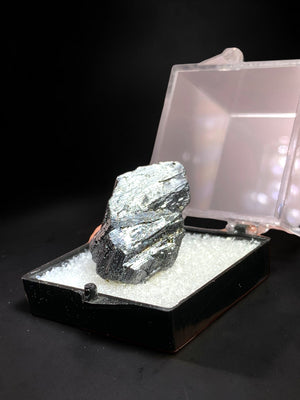 Polybasite, Leonard Mine, Montana, USA