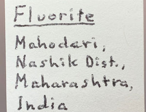 Fluorite, Mahodari Quarry, India
