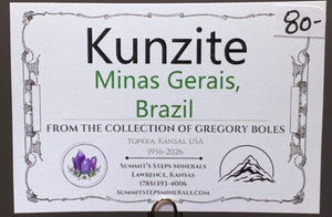 Kunzite, Brazil