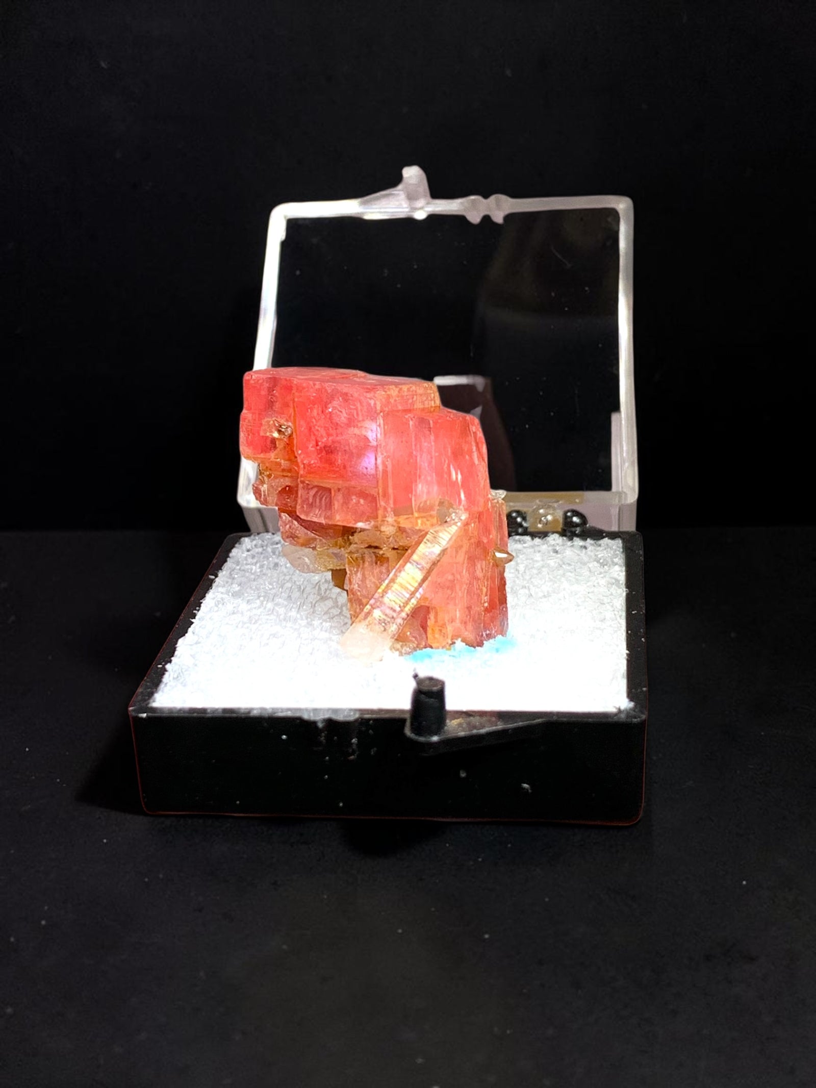 Rhodochrosite w/ Quartz, Pasto Bueno, Peru