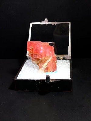 Rhodochrosite w/ Quartz, Pasto Bueno, Peru
