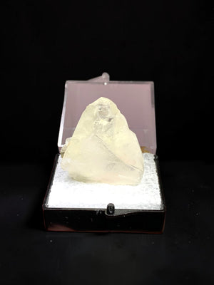 Calcite w/ Realgar Inclusions, Hunan, China