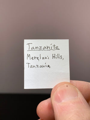 Tanzanite, Merelani Hills, Tanzania