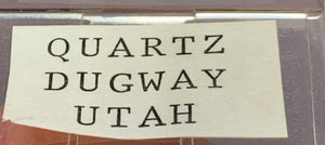 Quartz, Dugway, Utah, USA
