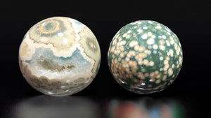 Ocean Jasper Spheres (2)