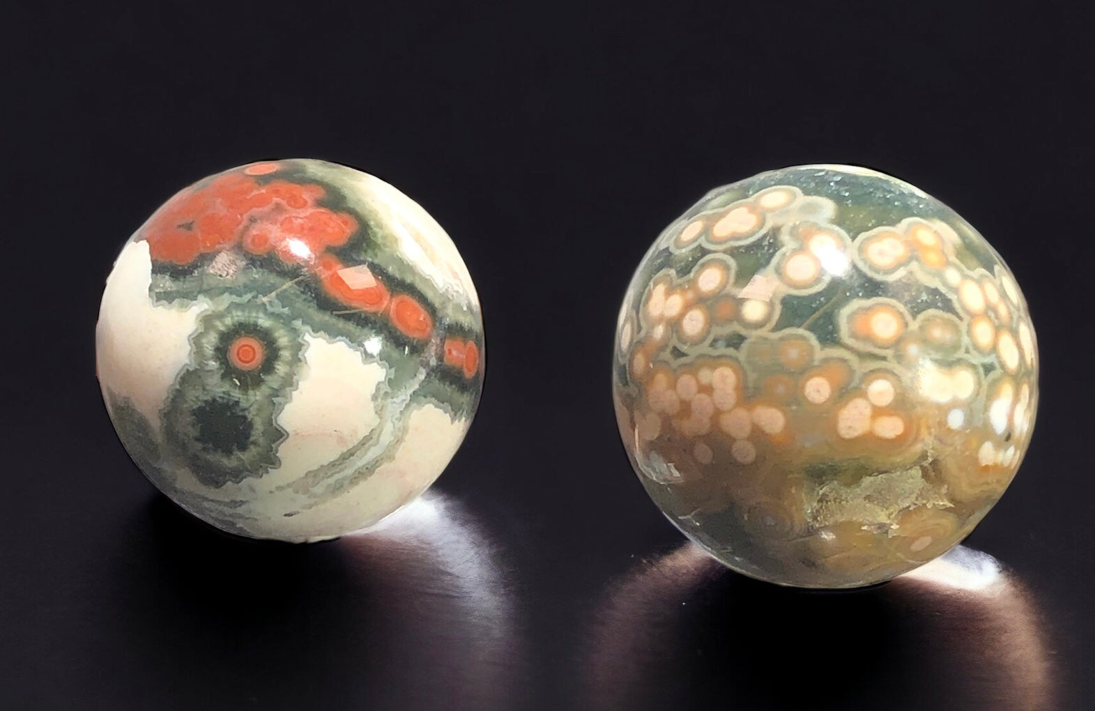 Ocean Jasper Spheres (2)