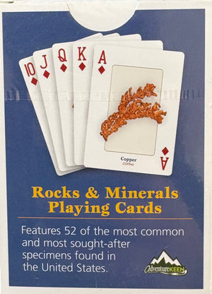 Rocks and Minerals Playing Cards