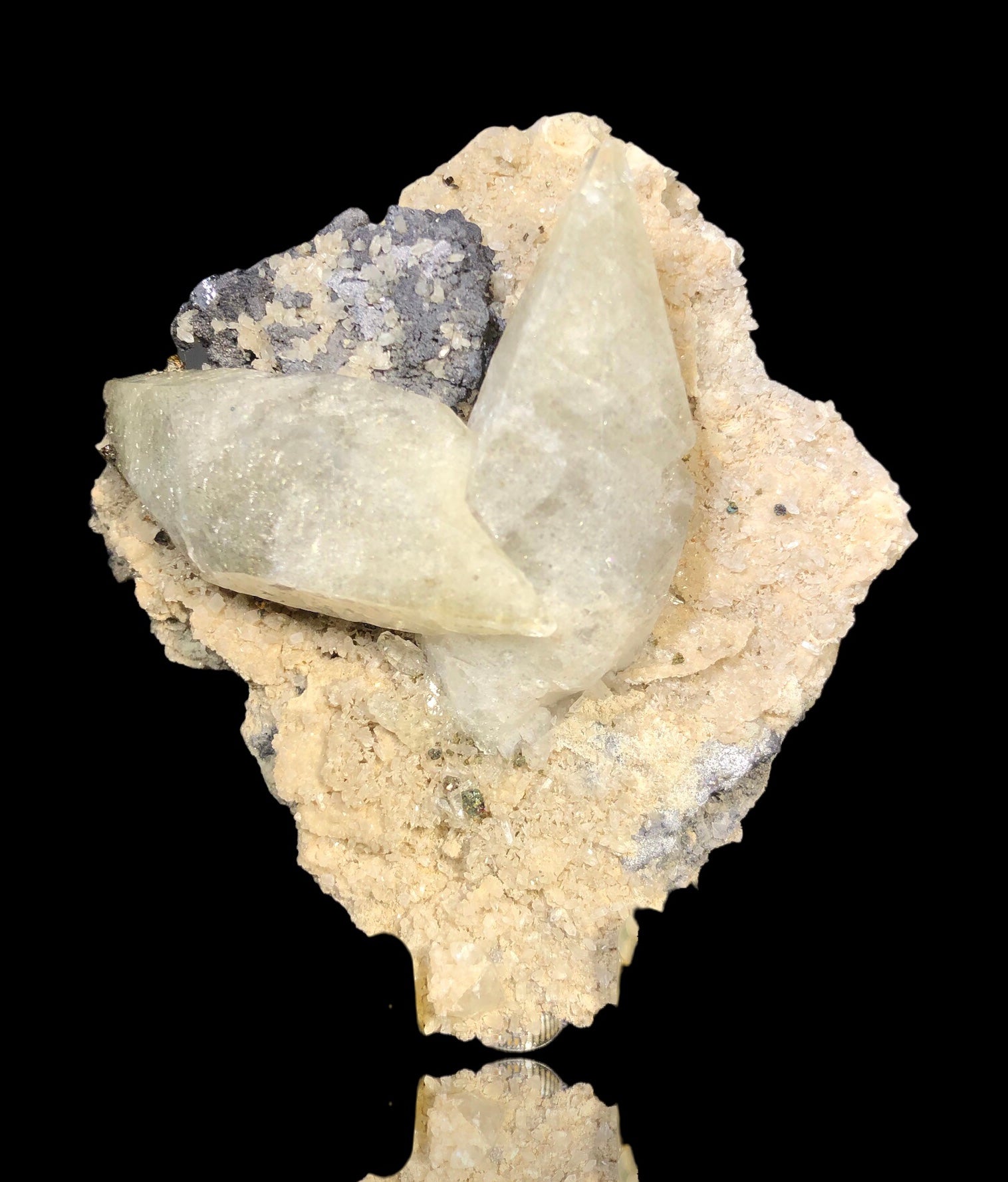 Calcite w/ Galena, West Fork Mine, Missouri, USA