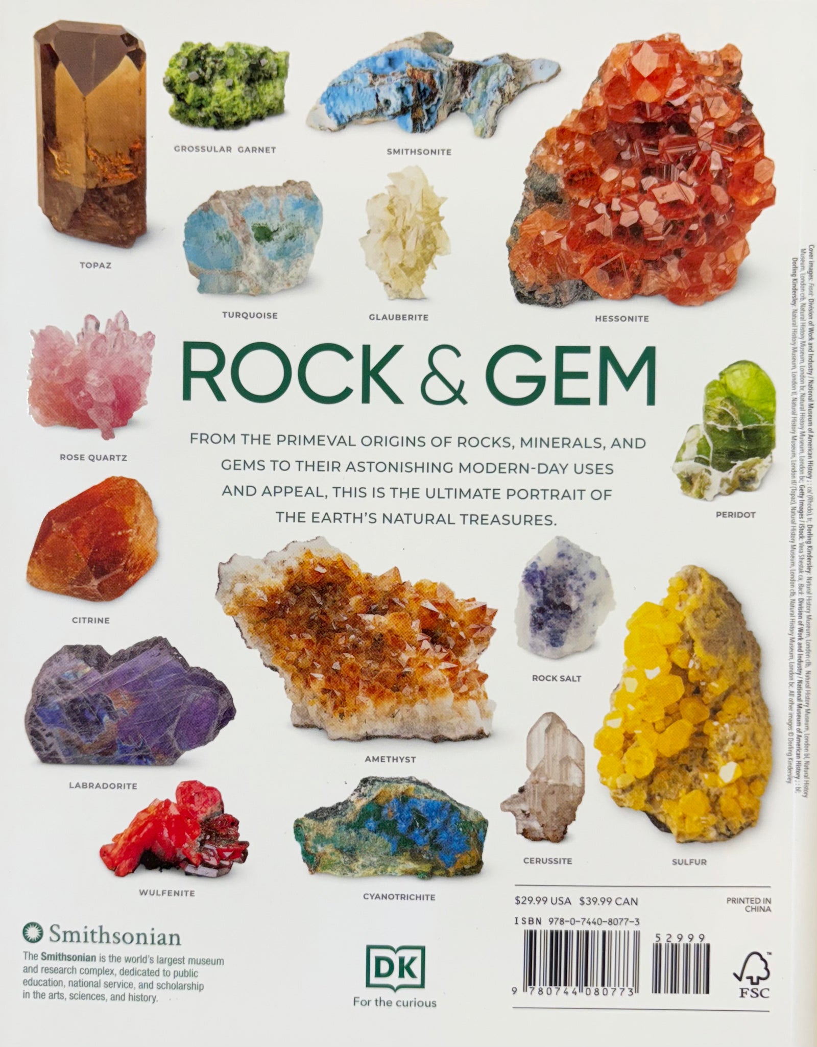 Rock and Gem The Definitive Guide to Rocks, Minerals, Gems, and Fossils