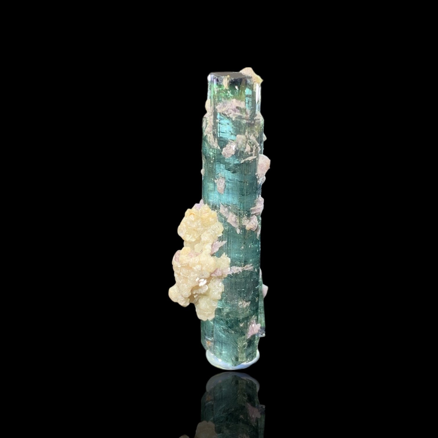 Tourmaline w/ Lepidolite, Cruzeiro Mine, Minas Gerais, Brazil