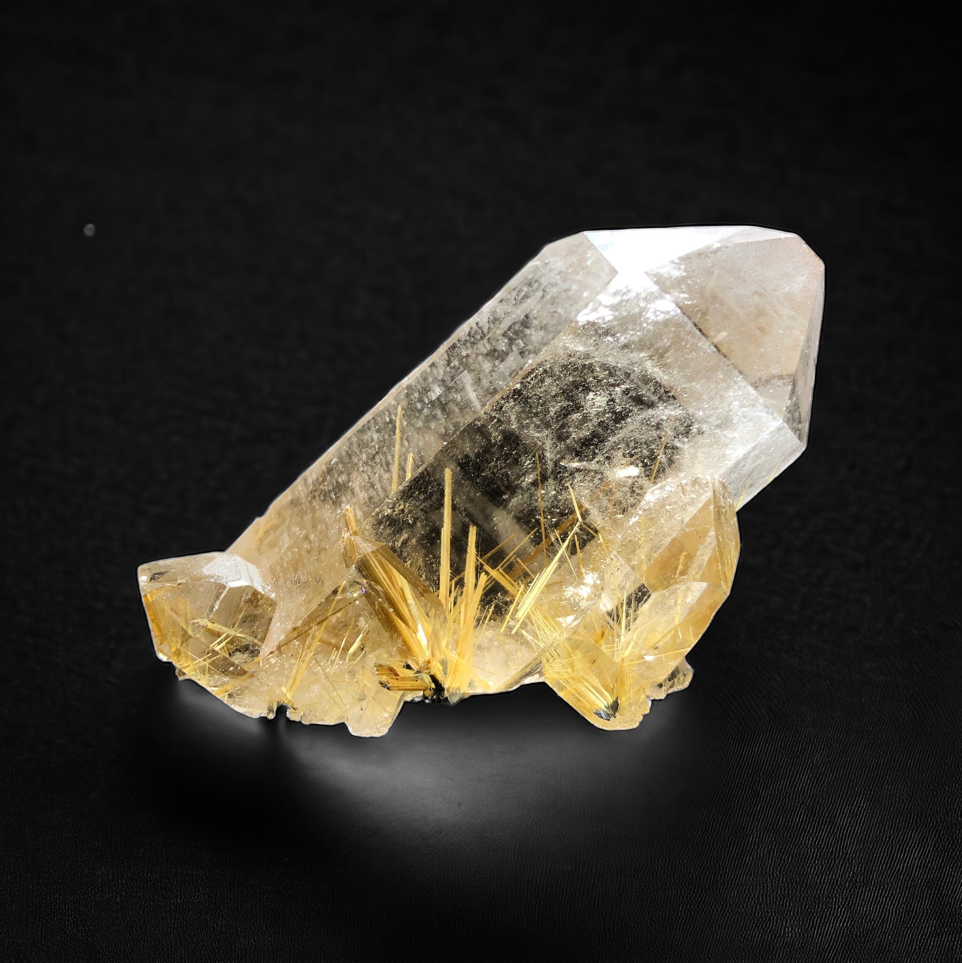 Quartz w/ Rutile Inclusions, Bahia, Brazil