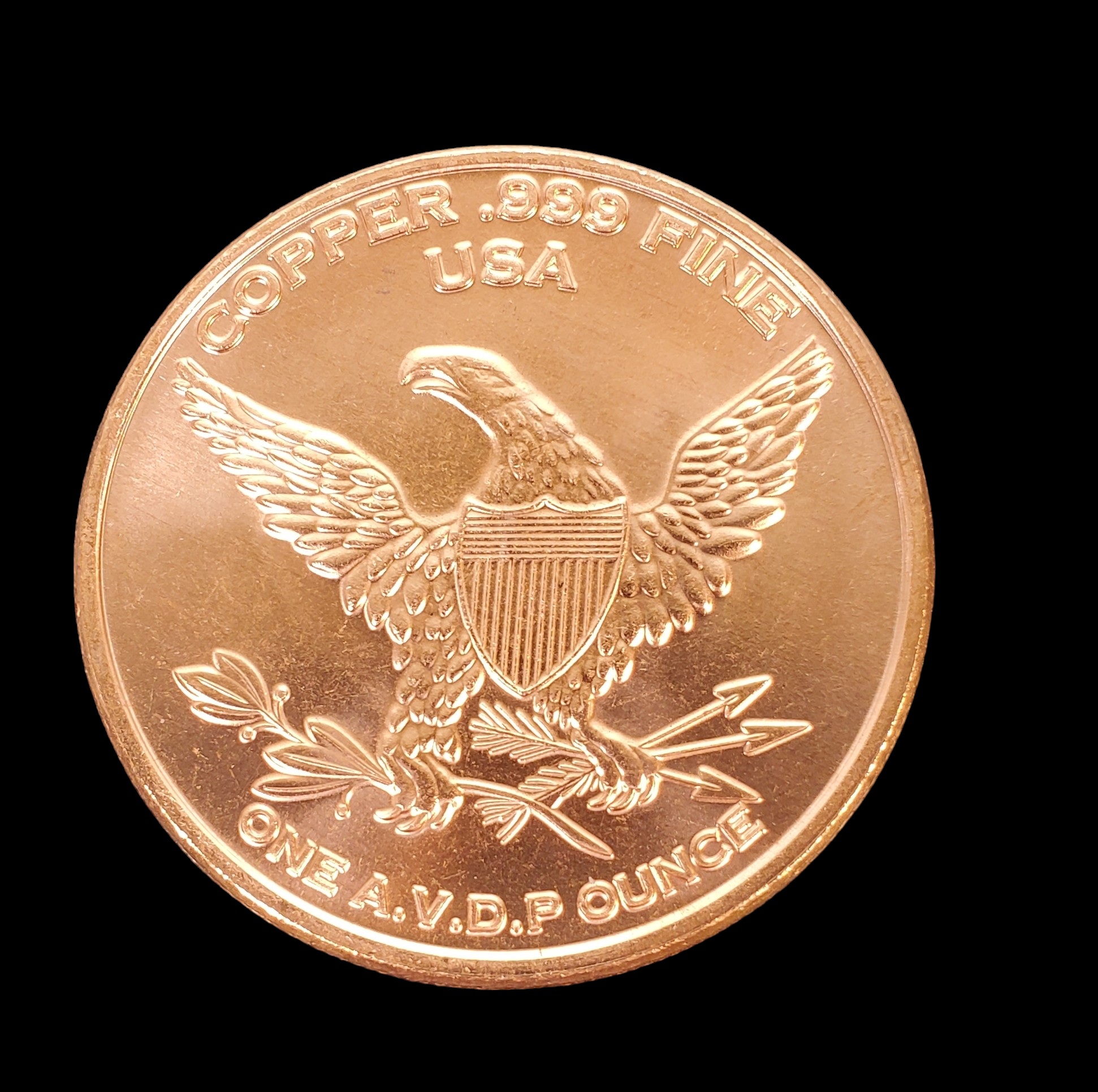 1 Oz Copper Coin (Owl), Michigan