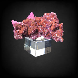 Cobaltoan Calcite w/ Hematite, Morocco