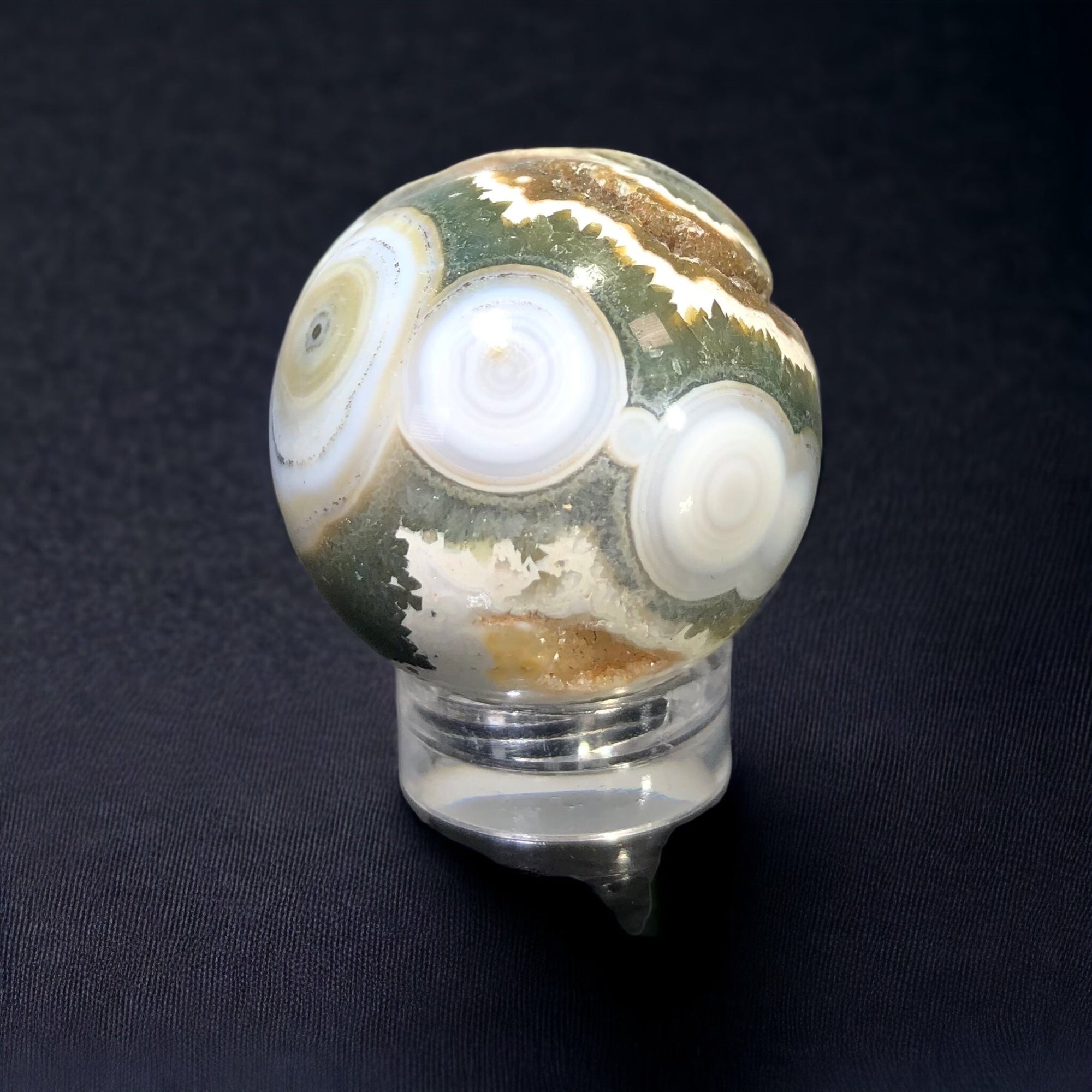 Reserved for Dalton, Ocean Jasper Spheres