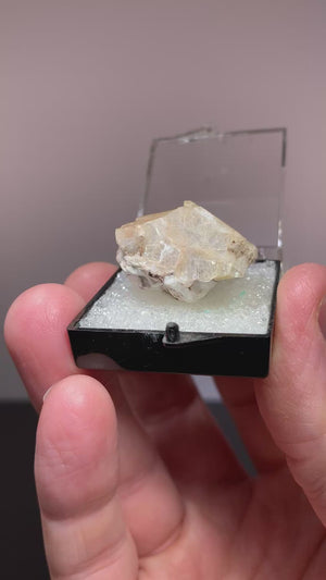 Heulandite, Amethyst Cove, Canada