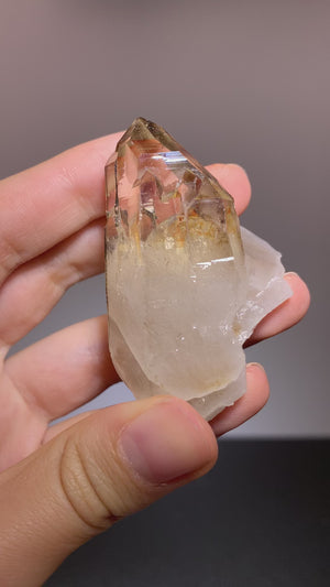 Quartz (var. Smoky Citrine), Cruzeiro Mine, Minas Gerais, Brazil.