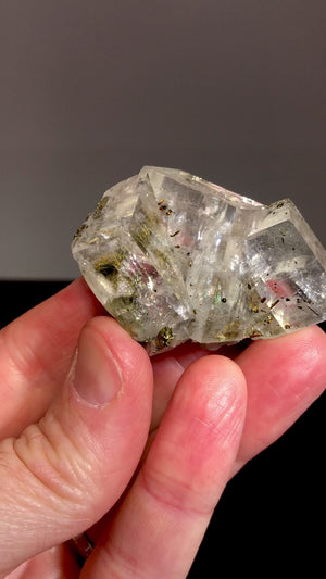 Calcite w/ Chalcopyrite, Shanxi, China