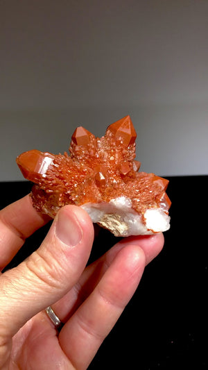 Quartz w/ Hematite Inclusions, Orange River, South Africa