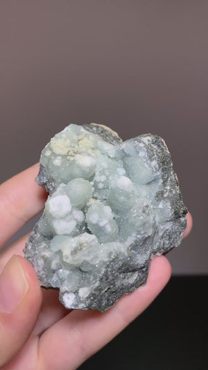 Prehnite, Hartford County, Connecticut, USA.