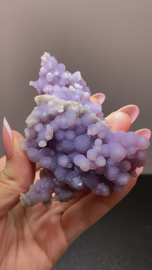 Amethyst “Grape Agate,” Sulawesi, Indonesia